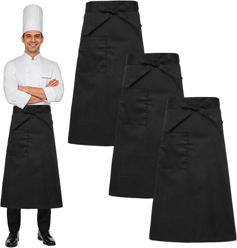 Stück schürze schwarz - 3,